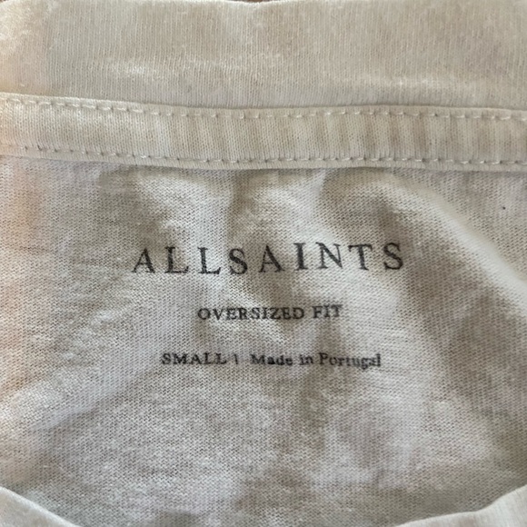 Allsaints the nowhere times oblivion T shirt - Picture 6 of 6